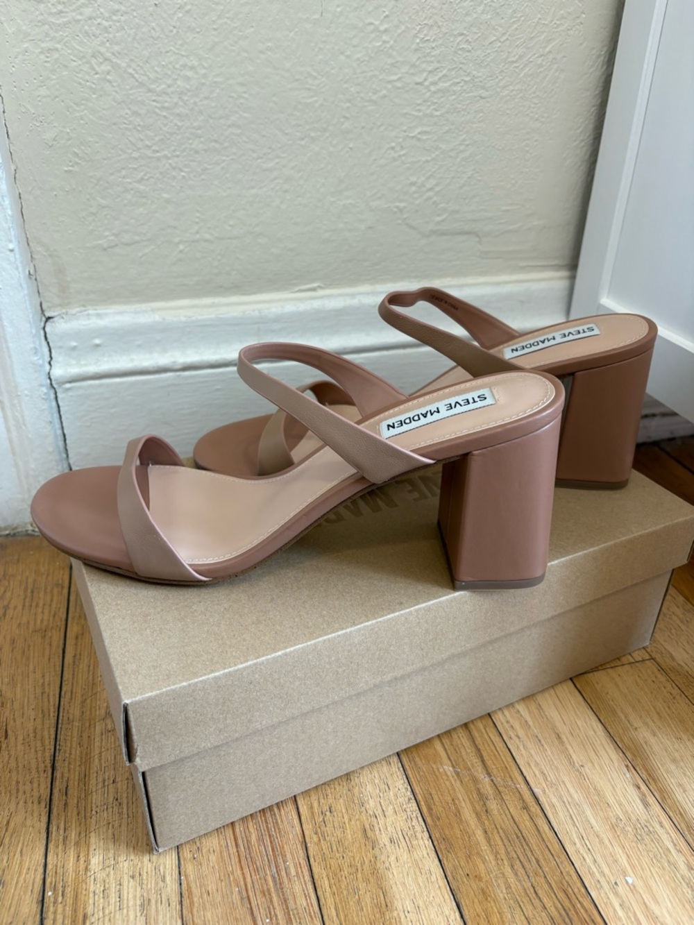 Steve Madden Block Heel Sandals - Picture 2 of 4